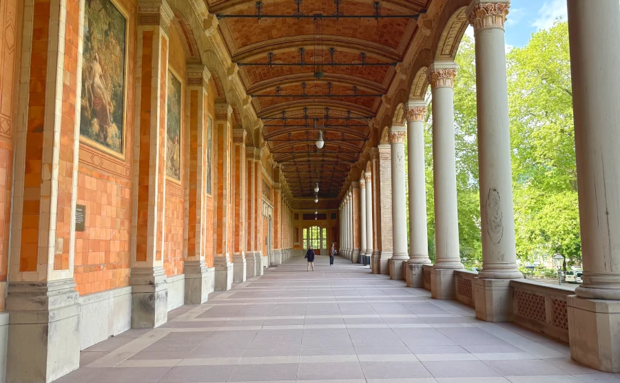 Die Trinkhalle in Baden Baden