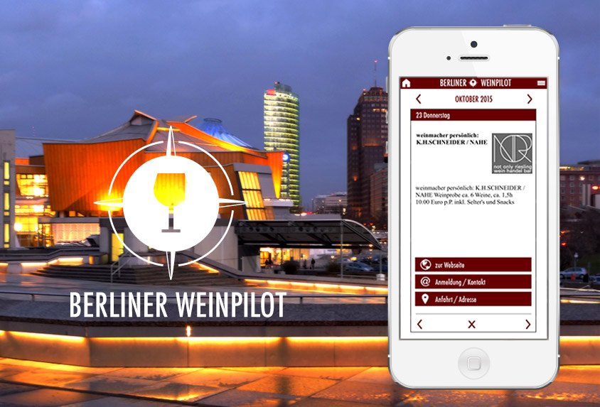 Berliner Weinpilot App Potsdamer-Platz